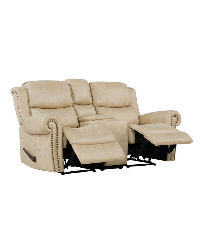 Prolounger wall hugger storage sales reclining loveseat
