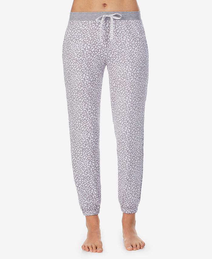 DKNY Leopard-Print Sleep Jogger Pants - Macy's