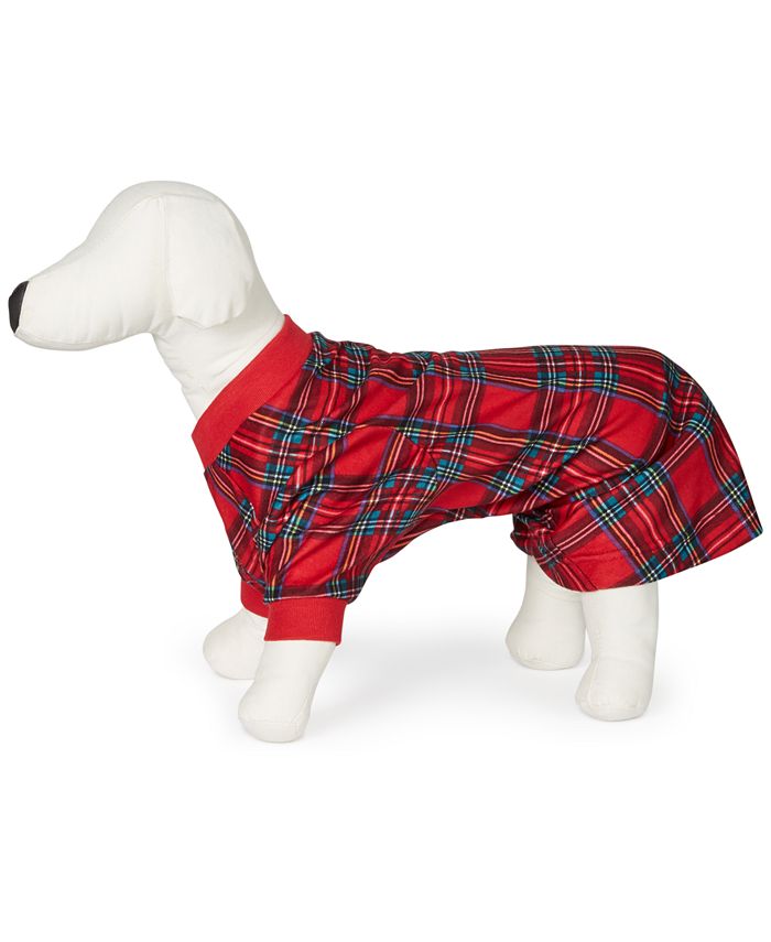 Family Pajamas Matching Pet Brinkley Plaid Created for Macy's - Macy's