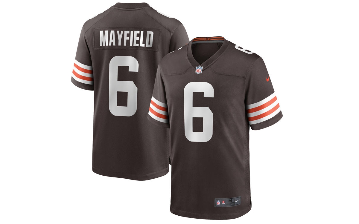 Nike Cleveland Browns Men's Game Jersey Baker Mayfield
