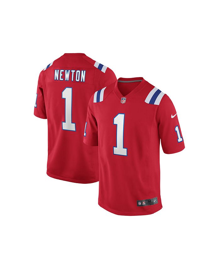 NFL New England Patriots (Cam Newton) Men's Game Football Jersey. Nike DK