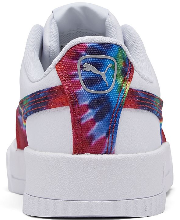 Puma Women's Carina Leather Casual Sneakers from Finish ...