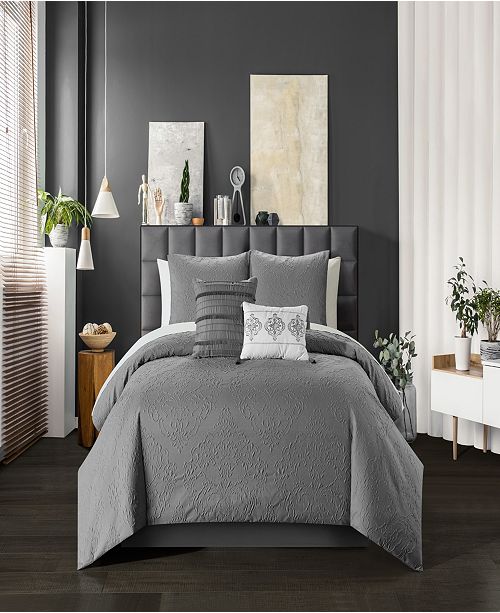 Chic Home Mayflower 5 Piece King Comforter Set Reviews Comforters Fashion Bed Bath Macy S