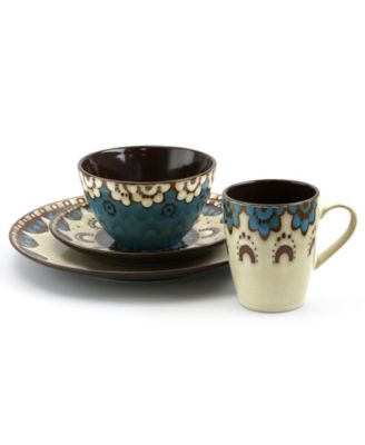 Clay Heart 16 Pc. Dinnerware Set, Service for 4