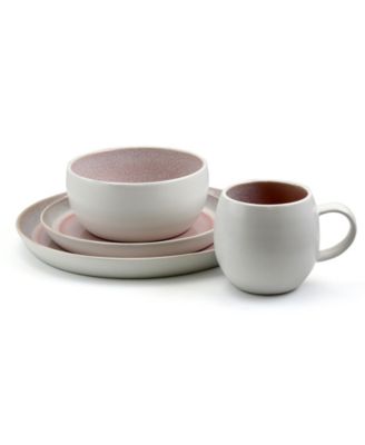Mocha 16 Pc. Dinnerware Set, Service for 4