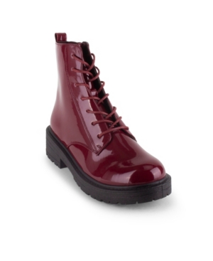 image of Wanted Women-s Riot Lace Up Combat Booties Women-s Shoes