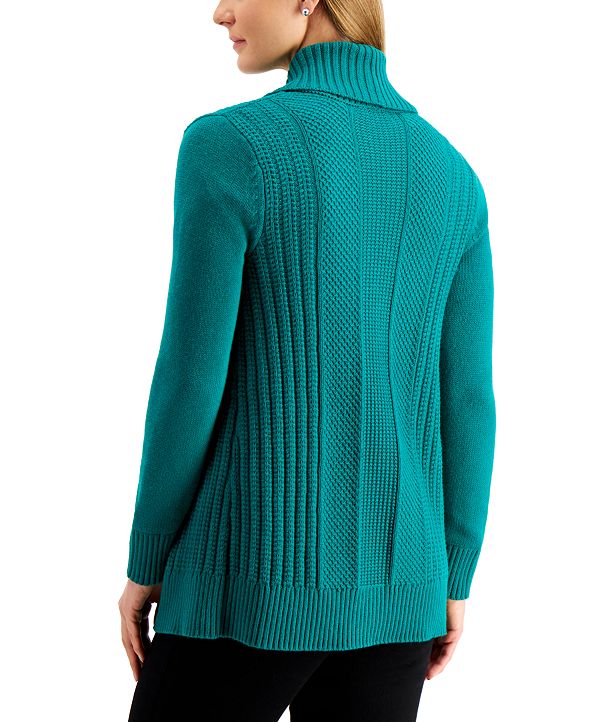 Charter Club Shawl-Collar Open-Front Cardigan, Created for Macy's ...