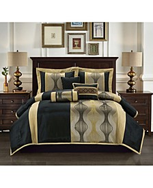 Larsa 7-Piece California King Comforter Set