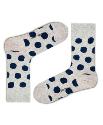 Big Polka Cotton Polka Dots Crew Socks