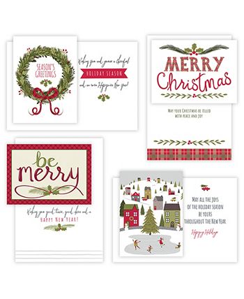 Masterpiece Studios Masterpiece Cards Merriest Assortment Holiday Boxed ...