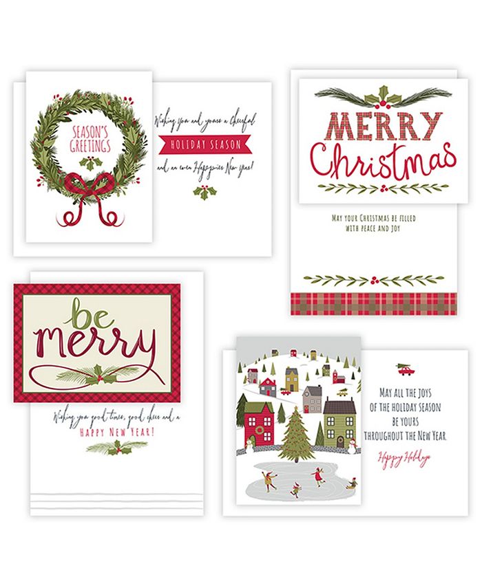 Masterpiece Studios Masterpiece Cards Merriest Assortment Holiday Boxed ...