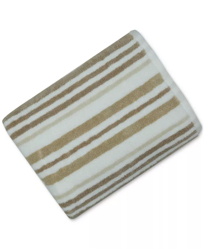 Charter Club Elite Cotton Tri-Stripe 30" x 56" Bath Towel, Created for Macy's on Sale At Macy's