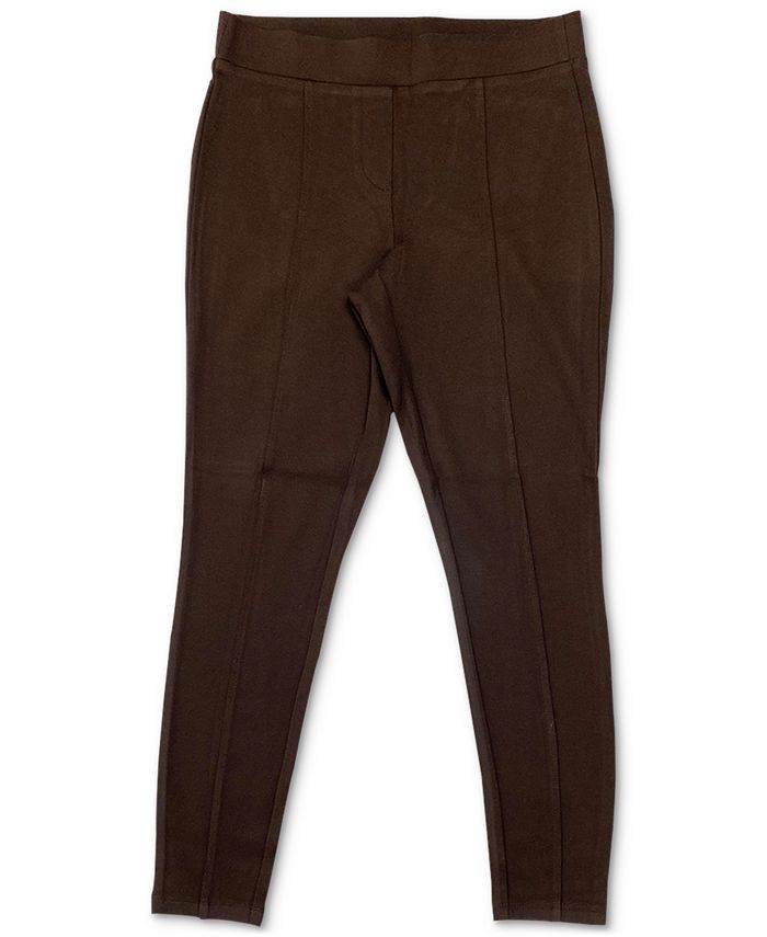 Style & Co Petite Seam-Front Pull-On Pants, Created for Macy's