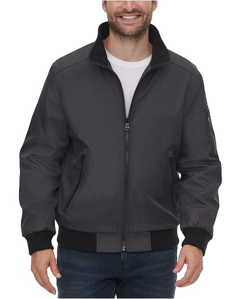 Calvin Klein Men S Ripstop Bomber Jacket Reviews Coats Jackets Men Macy S
