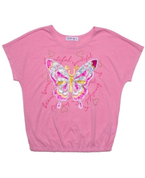 image of Girls Butterfly Tee
