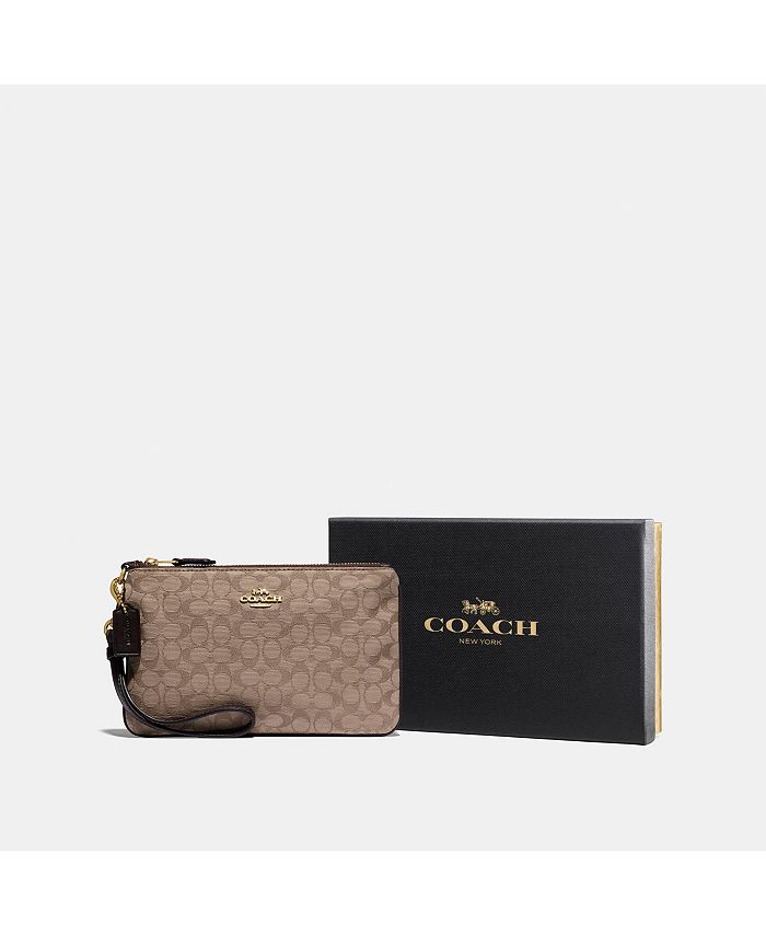 COACH Small Wristlet Gift Box Macy's