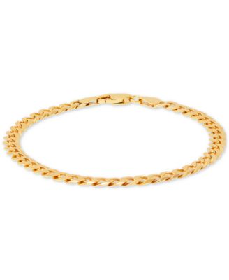 Giani Bernini Curb Link Chain Bracelet (5mm) in 18k Gold-Plated Sterling Silver or Sterling Silver
