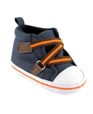 Luvable Friends Baby Boys and Girls Zig Zag Crib Shoes