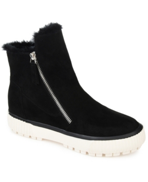 image of Journee Collection Women-s Comfort Foam Jezzy Wedge Bootie Women-s Shoes