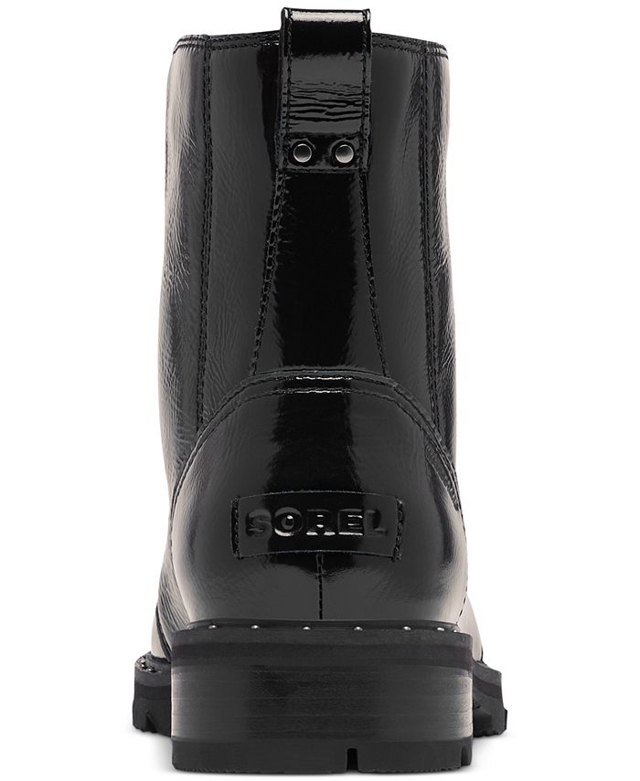 sorel lennox shearling booties