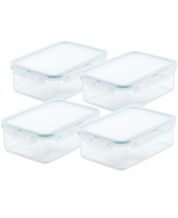 Lock n Lock Purely Better Square 4-Pc. Food Storage Containers with  Dividers, 29