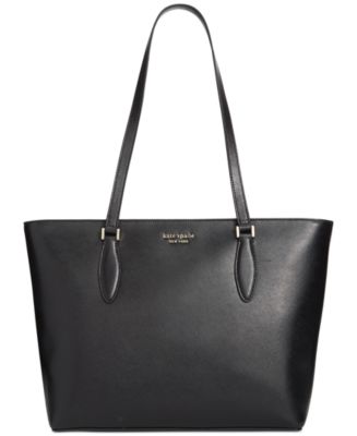 kate spade new york On Purpose Saffiano Leather Zip Top Tote - Macy's