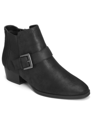 image of Aerosoles Women-s Cross Out Low Heel Bootie Women-s Shoes