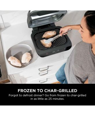 Foodi™ Smart XL 6-in-1 Indoor Grill with 4-Quart Air Fryer, Roast, Bake, Dehydrate, Broil, and Smart Cook System, FG551