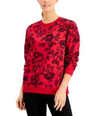 macys womens sweatshirts