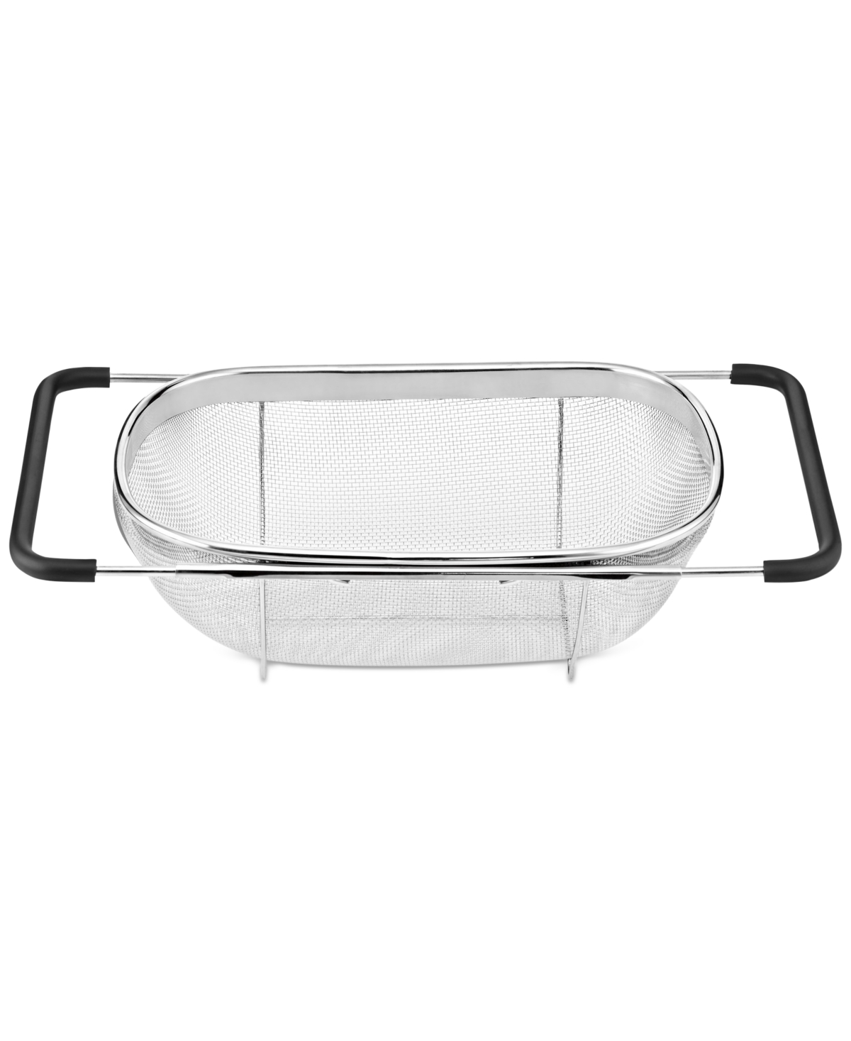 Shop Cuisinart Over-the-sink Colander In Black,stainless