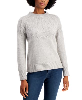 Charter Club - Cable-Knit Sweater