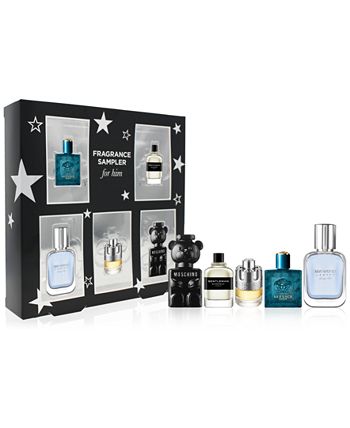 Macy's fragrance best sale sampler for him
