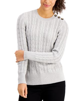 macys cable knit sweater