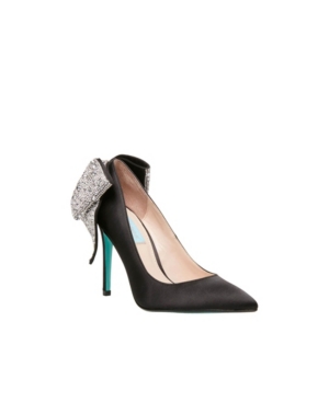 image of Betsey Johnson Women-s Bryn Bow Pump Women-s Shoes