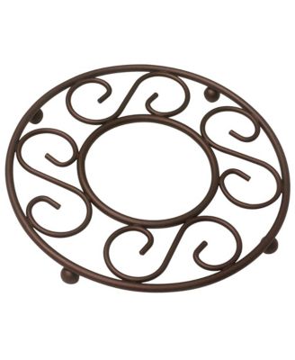 Home Basics - Scroll Collection Steel Trivet