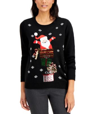 macy's ladies christmas sweaters