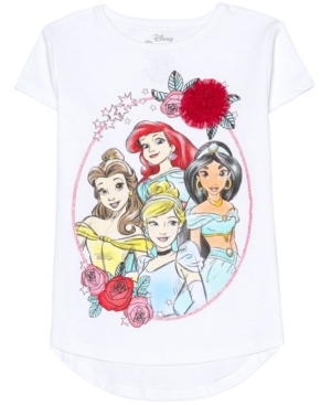Disney Princess Floral Short Sleeve Tee Toddler
