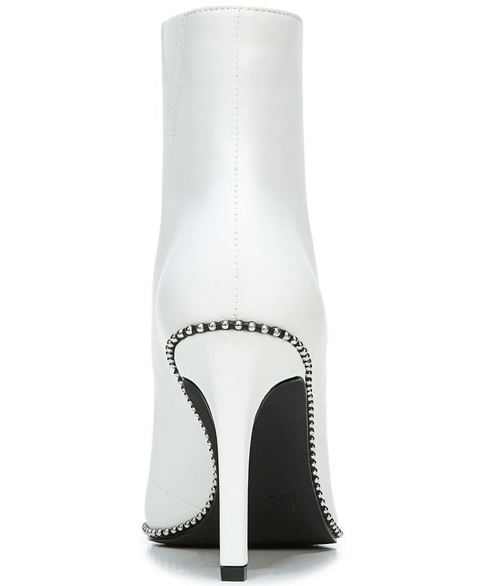 booties with zipper in front