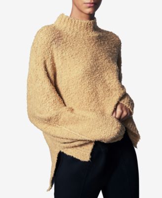b new york - Oversized Mock-Neck Sweater