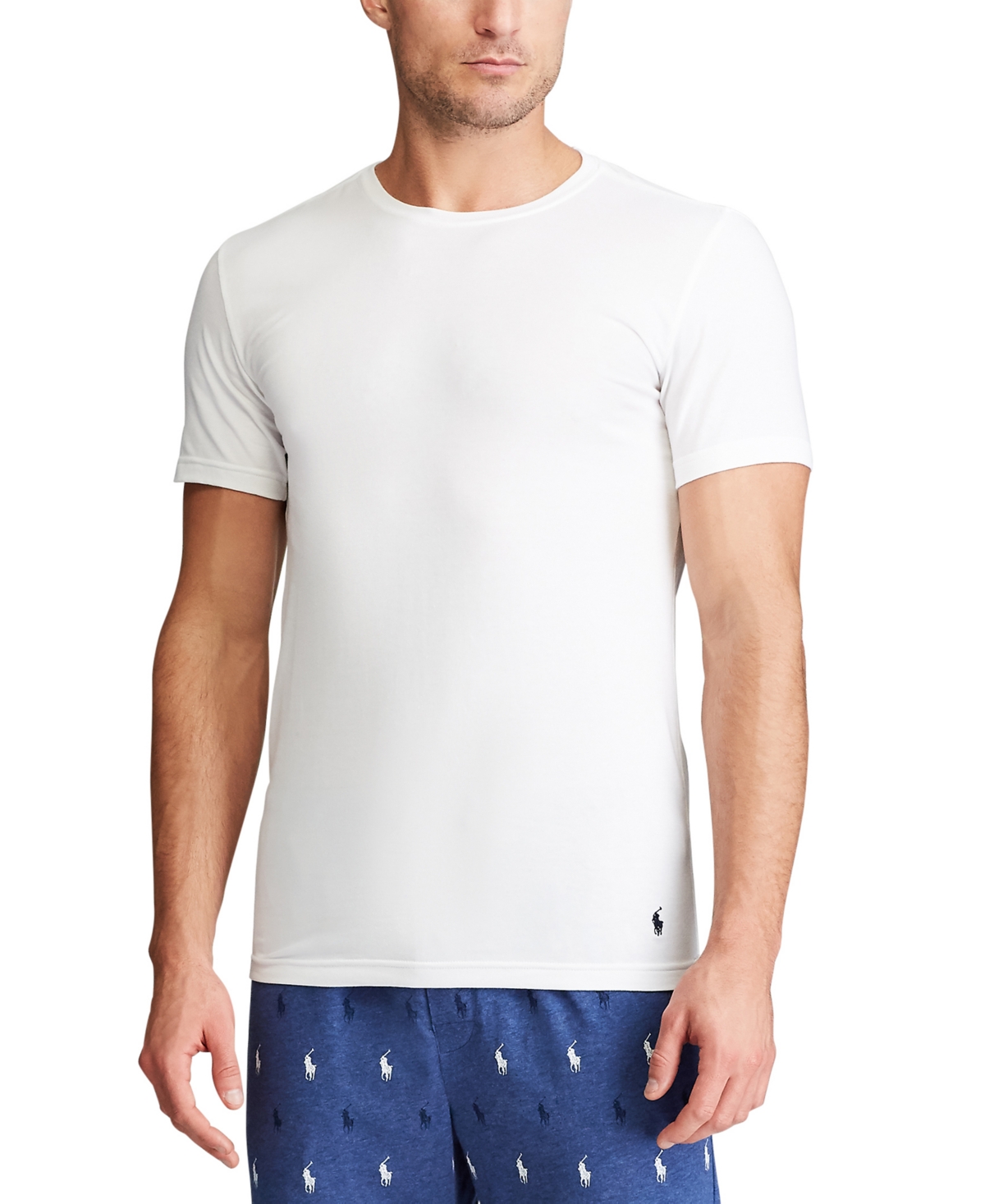 Polo Ralph Lauren Men's 3-pack Slim-fit Stretch V-neck Undershirts In Cream Multi