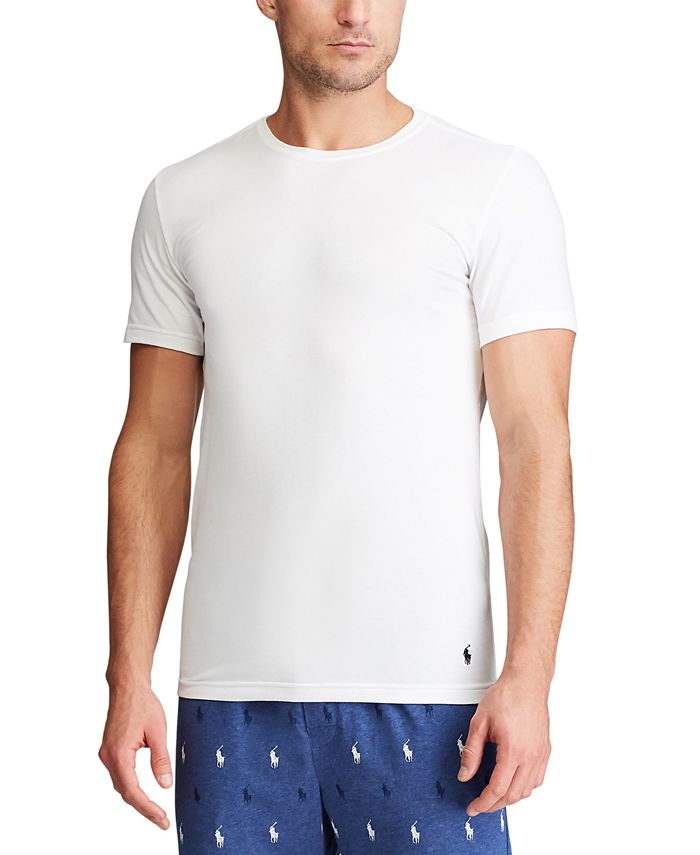 Polo Ralph Lauren Men's 3-Pk. Slim-Fit Stretch Undershirts - Macy's