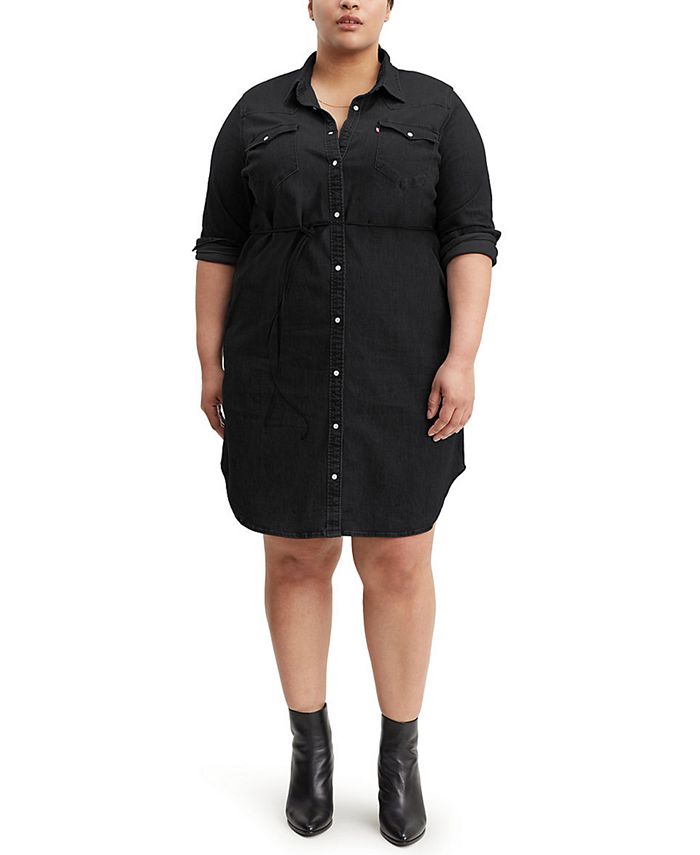 macys plus size levi's
