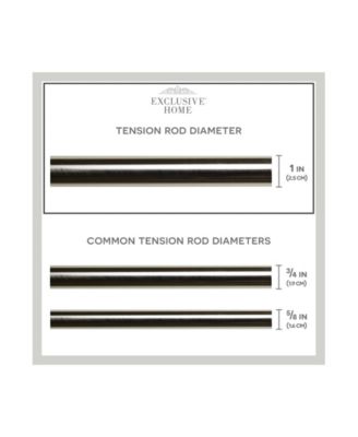 Exclusive Home Tension Rod, Adjustable 24" - 36" - Macy's