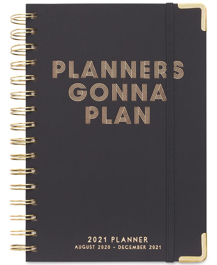 Designworks Ink Planners Gonna Plan 17 Month Twin Wire Agenda Macy's