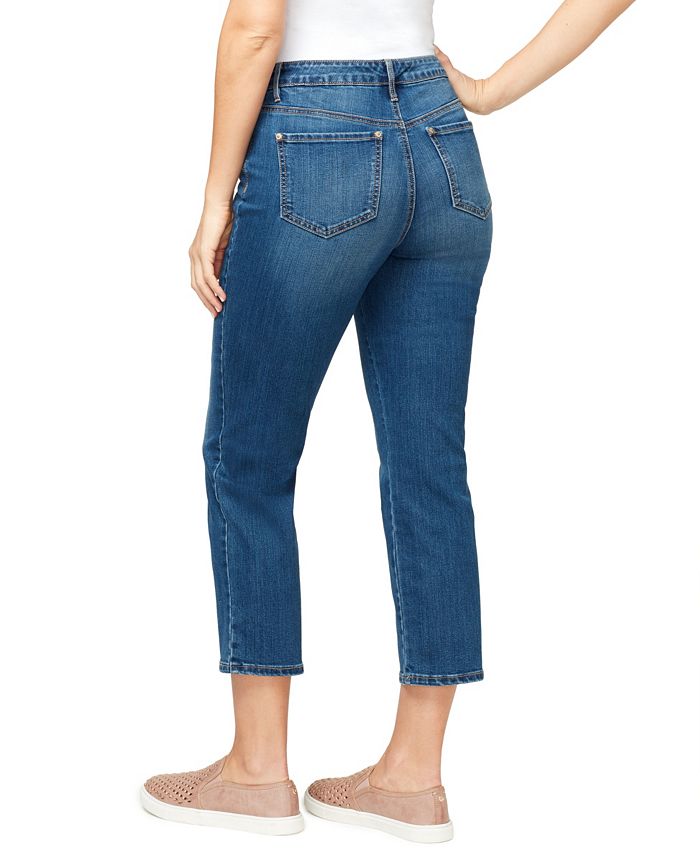 Gloria Vanderbilt Women's Modern Straight Crop Jeans Macy's