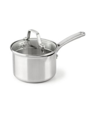Calphalon - Classic Stainless Steel 1.5-Qt. Sauce Pan with Lid