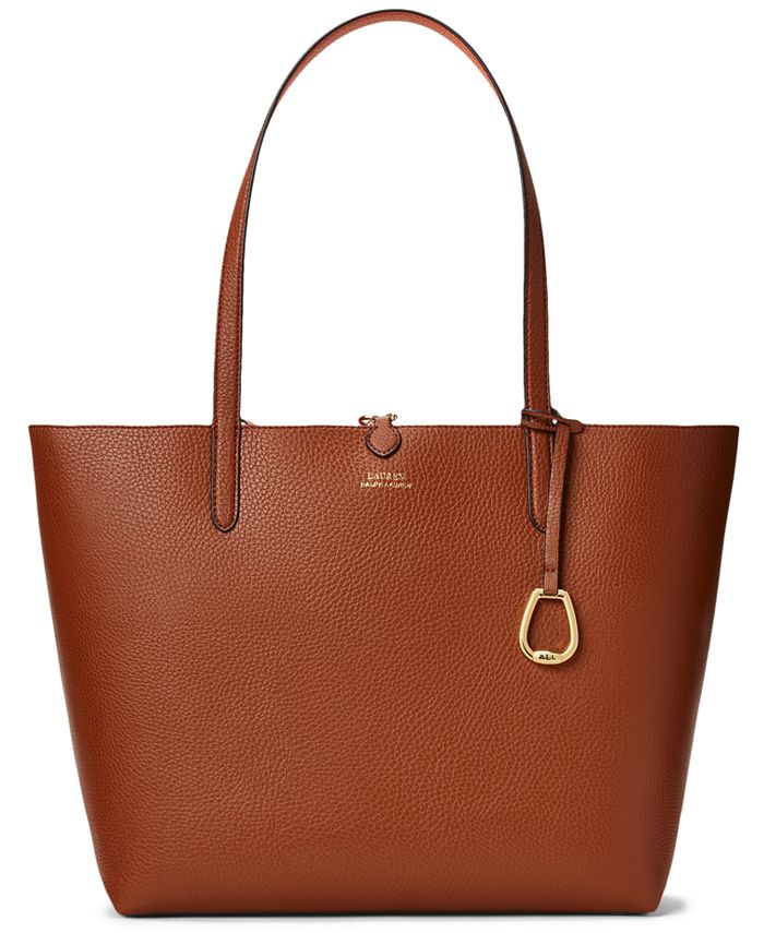 Lauren by Ralph Lauren Faux-leather Large Reversible Tote Bag in