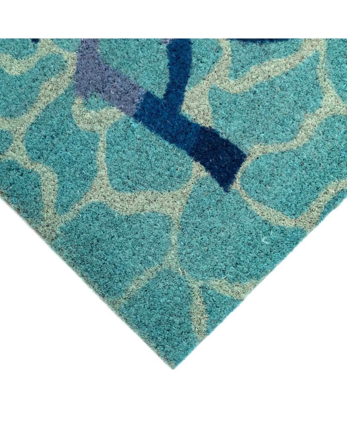 Liora Manne' Natura This Way To The Pool WaterOutdoor Area Rug - Aqua