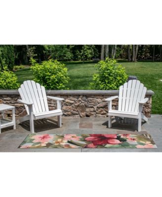 Marina Tropical Floral Multi 1'11" x 7'6" Runner Rug