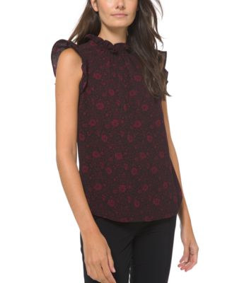 macys michael kors womens tops